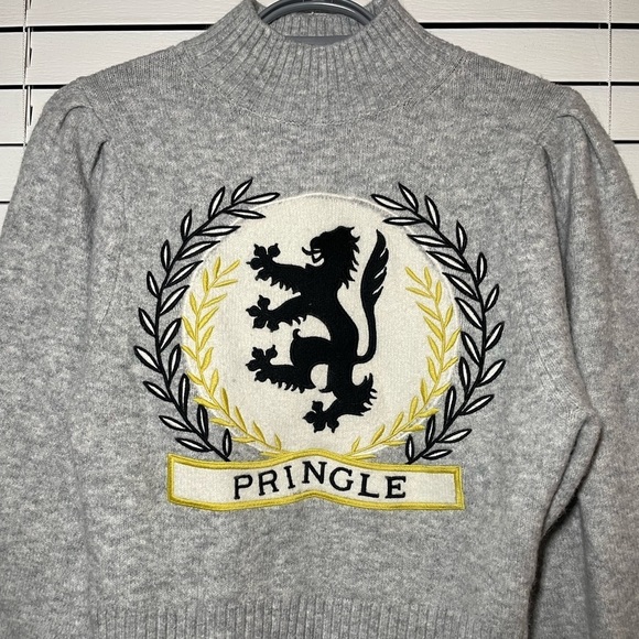 𝅺pringle of Scotland x H&M Knit Mock-Turtleneck Sweater size S - Picture 2 of 7